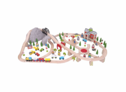 Bigjigs Rail Dřevěná vláčkodráha horská cesta 112 dílů
