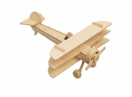 Woodcraft Dřevěné 3D puzzle Trojplošník P074