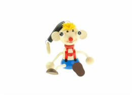 Kluk okatý na pružině