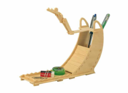Woodcraft Dřevěné 3D puzzle Stojan na tužky Skok do vody