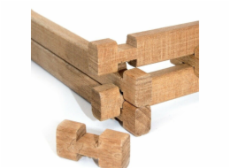 Jeujura Dřevěná stavebnice 175 dílů