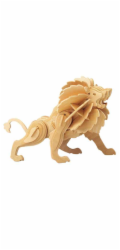 Woodcraft Dřevěné 3D puzzle Lev