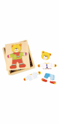 Bigjigs Toys Oblékací puzzle Pan medvěd