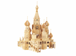 Woodcraft Dřevěné 3D puzzle Kostel Petersburg