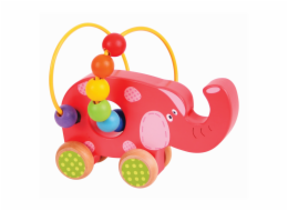 Bigjigs Baby Motorický labyrint slon