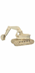 Woodcraft Dřevěné 3D puzzle Bagr