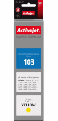 Activejet AE-103Y (náhradní inkoust Epson 103 C13T00S44A; Supreme; 70 ml; žlutý)