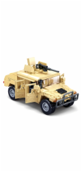 Sluban Army Model Bricks M38-B0837 Hummer bojový off road