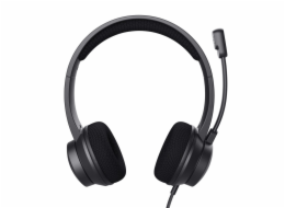 TRUST sluchátka s mikrofonem HS-260, USB, PC headset