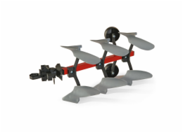 Otočný pluh se třemi radlicemi Rolly Toys Scaper