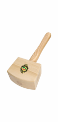 Kirschen Carpenter s Mallet hornbeam head, ash handle 140mm