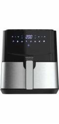 Taurus AF1450XD Samostarný 5 l Samostatné 1450 W Horkovzdušná fritéza Černá, Nerezová ocel