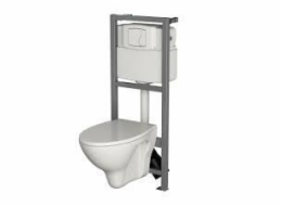 Závěsná toaletní souprava Cersanit Mito Red TS501-010