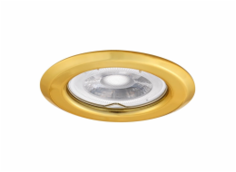 Kanlux Argus II vestavná lampa, 10W, GU10, zlatá