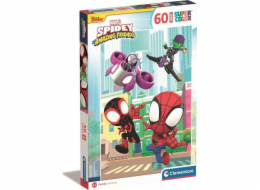 Clementoni - Puzzle Maxi 60 Marvel: Spidey a jeho úžasní přátelé