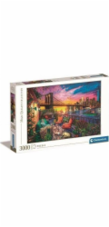 Clementoni - Puzzle 3000 Západ slunce nad Manhattanem