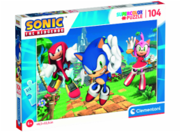 Clementoni - Puzzle 104 Sonic
