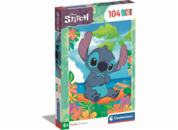 Clementoni - Puzzle 104 Disney Stitch