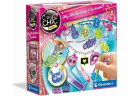 Clementoni - CRAZY CHIC Pestrobarevné přívěsky