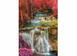 Clementoni - Puzzle 1000 Colourful thai falls