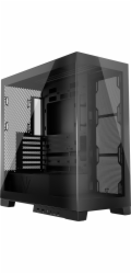 Počítačová skříň MODECOM olcano SPACE MIDI USB 3.0 X 2  CYPE-C Černá