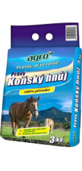 Hnojivo Agro  Pravý koňský hnůj 3 kg