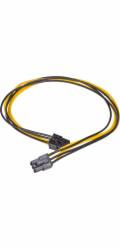 Akyga adaptér PCI Express 6-pin F-F/40cm