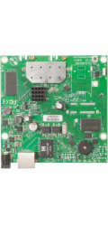 RouterBoard Mikrotik RB911G-5HPnD 600 MHz CPU, 32 MB RAM, 1x LAN, 1x 5 GHz, L3, 2x MMCX