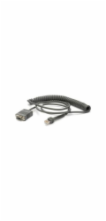 Kabel Zebra RS232, kroucený, 2.7m