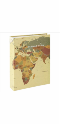 Fotoalbum Hama memo WORLD MAP 10x15/200, popisové štítky, zasouvací
