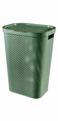 Koš na prádlo Curver Infinity Dots 60L zelený