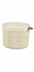 Box Curver Jute kulatý 2L béžový