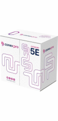 Kabel Conexpro UTP kabel ekonomy, CAT5e, LSOH, 24AWG, 305m, bílý