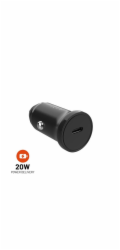 Nabíječka FIXED s USB-C výstupem a podporou PD, 20W, černá
