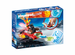 Sparky s odpalovačem Playmobil, Sport a akce, 6 dílků