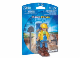 Stavební dělník Playmobil, Stavba, 10 dílků