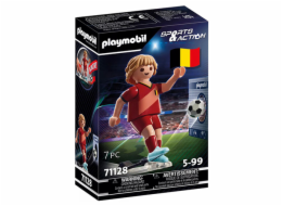 Fotbalista Belgie Playmobil, Sport a akce, 7 dílků |71128