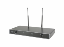 Chord NU2-N, 2-kanálový bezdrátový mikrofonní set 608.050 MHz / 606.175 MHz
