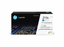 HP 213X - Vysoká výtěžnost - azurová - originální - LaserJet - kazeta s barvivem (W2131X) - pro Color LaserJet Enterprise 6700, MFP 5800, MFP 6800; LaserJet Enterprise Flow MFP 6800