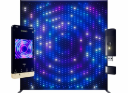 TWINKLY Lightwall, mobilní LED závěs 2,6x2,7m