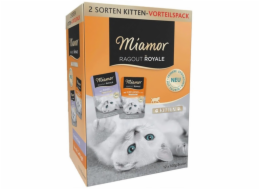 MIAMOR Ragout Royale Kitten Mix in jelly - mokré krmivo pro kočky - 12x100g