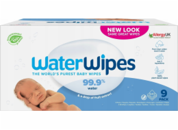 WaterWipes, BIO, vlhčené ubrousky na vodní bázi, 60ks.x9, PL (9BALENÍ)