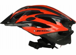 Dunlop - Nastavitelná MTB cyklistická helma velikost M 55-58 cm (červeno-černá)