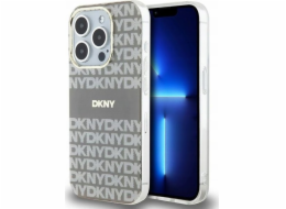 DKNY  DKHMP15LHRHSEE iPhone 15 Pro 6.1 béžový/béžový pevný obal IML Mono & Stripe MagSafe