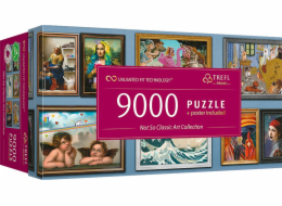 Trefl Puzzle 9000 dílků UFT Ne tak klasická sbírka umění