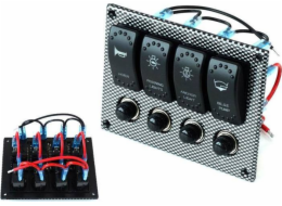 TurboWorks_F spínače 12/24V x4 IP68