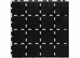 Prosperplast Chodníkový rošt 1,5 m2 Easy Square IES40 černý