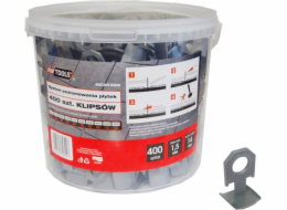 AWTools Systém vyrovnávání dlaždic 7-14mm klip 400ks. (AW30366)
