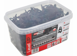 AWTools VYROVNÁVACÍ SYSTÉM DLAŽDICE LEVEL UP 1,5mm - 6-17mm - CLIP 200ks.