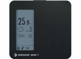 Bezdrátový ovladač Euroster E4040 TXRXG, černý E4040TXRXGB